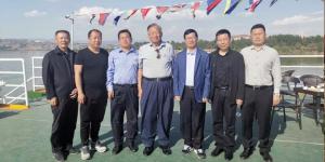 中國黃河文化經(jīng)濟(jì)發(fā)展研究會(huì)何光暐會(huì)長一行赴我市考察交流，與文旅集團(tuán)達(dá)成戰(zhàn)略合作